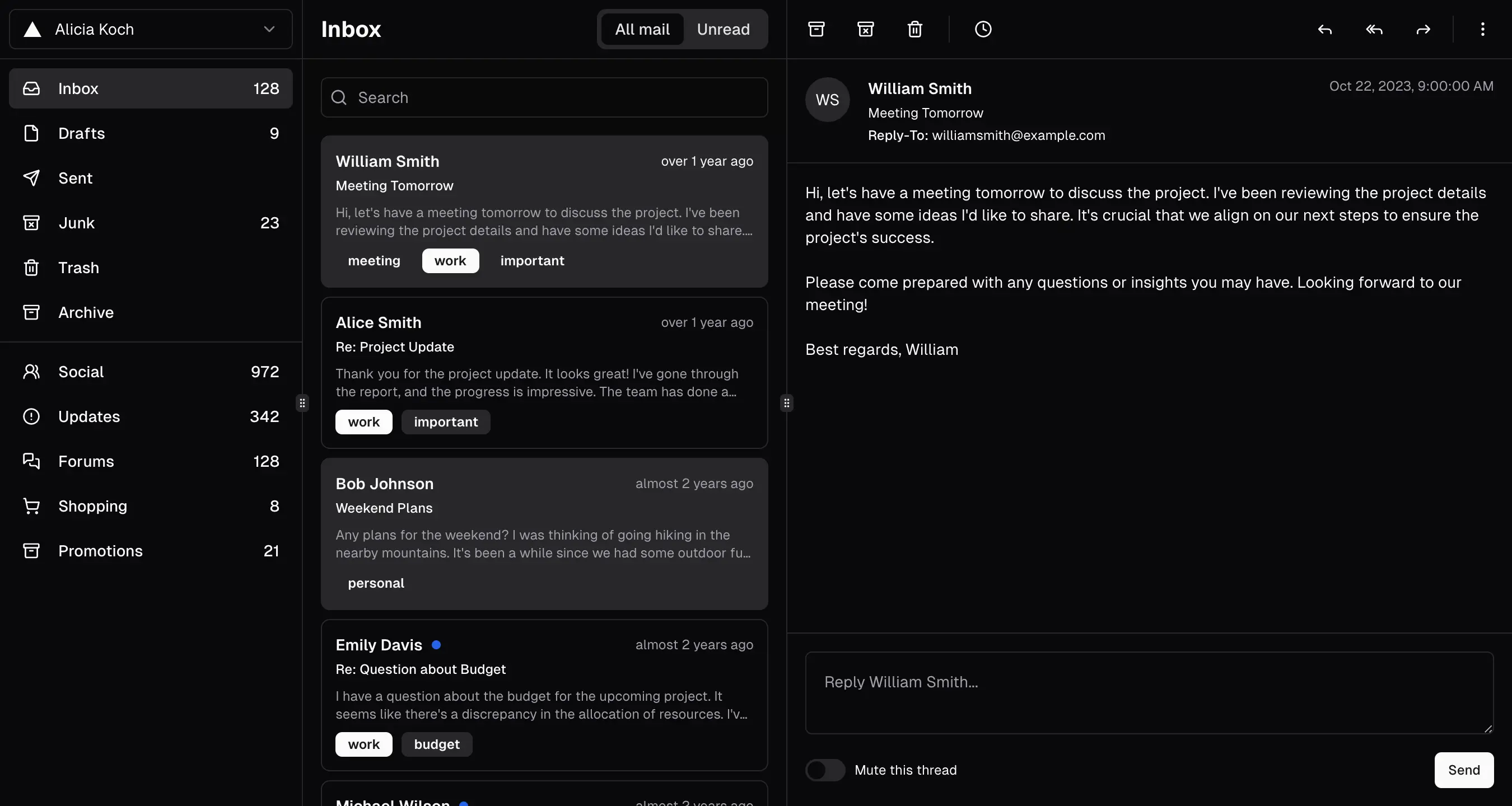 EigenPlot Dashboard Preview